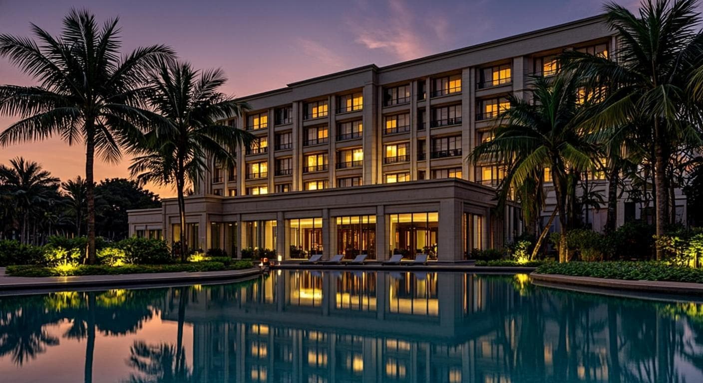 StayEase Grand Hotel exterior